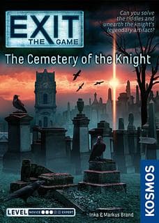 Portada juego de mesa Exit: El cementerio de las tinieblas