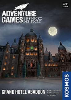 Portada juego de mesa Adventure Games: Grand Hotel Abaddon