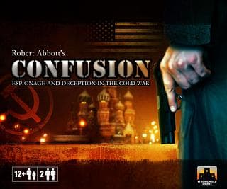 Portada juego de mesa Confusion: Espionage and Deception in the Cold War