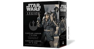 Portada juego de mesa Star Wars: Legion – Cassian Andor Y K-2SO