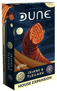 Portada juego de mesa Dune: Ixians & Tleilaxu