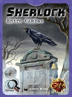 Portada juego de mesa Sherlock: Entre tumbas