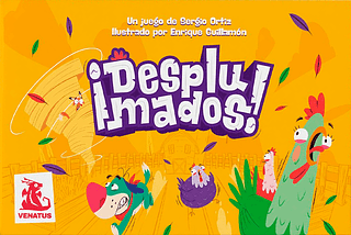 Portada juego de mesa ¡Desplumados!