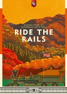 Portada juego de mesa Ride the Rails