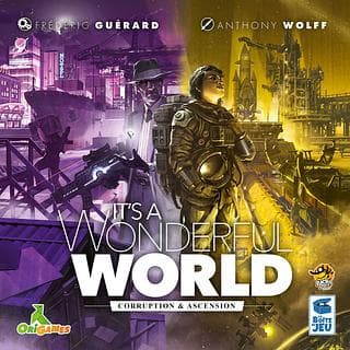 Portada juego de mesa It's a Wonderful World: Auge y Corrupción