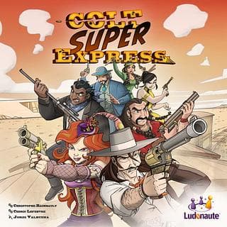 Portada juego de mesa Colt Super Express