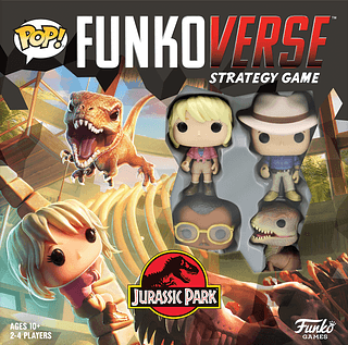 Portada juego de mesa Funkoverse Strategy Game: Jurassic Park 100