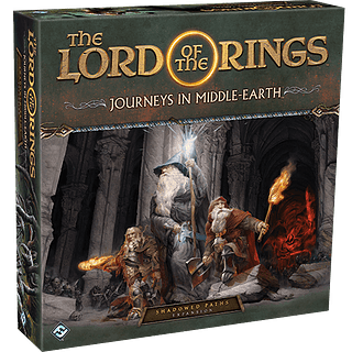 Portada juego de mesa El Señor de los Anillos: Viajes por la Tierra Media – Sendas Sombrías