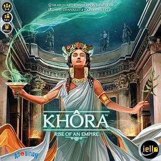 Portada juego de mesa Khôra: El nacimiento de un imperio