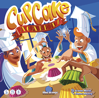 Portada juego de mesa Academia de Cupcakes