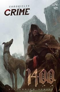 Portada juego de mesa Chronicles of Crime: 1400