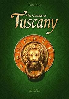 Portada juego de mesa The Castles of Tuscany