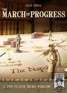 Portada juego de mesa La Marcha del Progreso