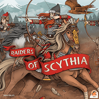 Portada juego de mesa Saqueadores de Escitia