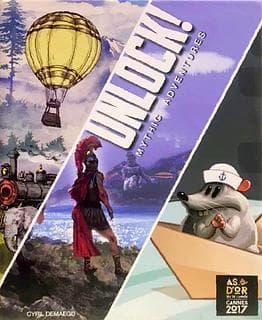 Portada juego de mesa Unlock!: Mythic Adventures
