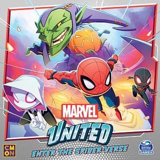 Portada juego de mesa Marvel United: Entra en el Spider-Verso