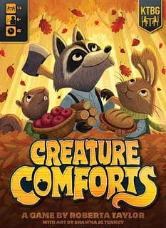 Portada juego de mesa Creature Comforts