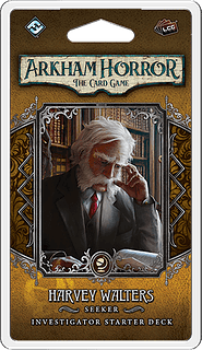 Portada juego de mesa Arkham Horror: El Juego de Cartas – Harvey Walters: Mazo Inicial de Investigador