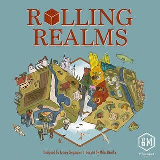 Portada juego de mesa Reinos Rodados