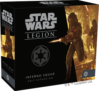 Portada juego de mesa Star Wars: Legion – Inferno Squad Unit Expansion