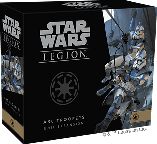 Portada juego de mesa Star Wars: Legion – Soldados CAR Expansión de unidad