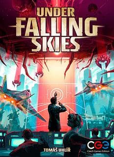 Portada juego de mesa Under Falling Skies