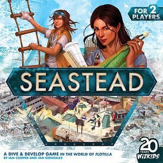 Portada juego de mesa Seastead