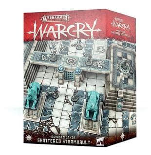 Portada juego de mesa Warhammer Age of Sigmar: Warcry Ravaged Lands – Shattered Stormvault