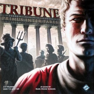 Portada juego de mesa Tribuno: Primus Inter Pares