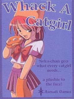 Portada juego de mesa Whack a Catgirl