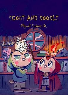 Portada juego de mesa Scout and Doodle: el Bosque de la Niebla