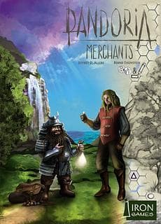 Portada juego de mesa Pandoria Merchants