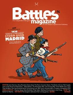 Portada juego de mesa Storm Over Madrid 1936: "Miracle of November"