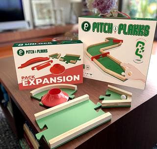 Portada juego de mesa Pitch&Plakks