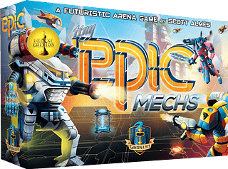 Portada juego de mesa Tiny Epic Mechs: Deluxe Edition
