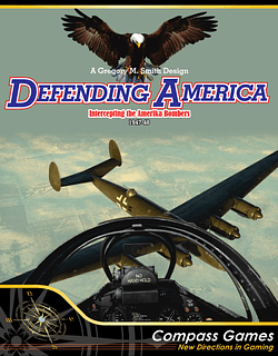 Portada juego de mesa Defending America: Intercepting the Amerika Bombers, 1947-48