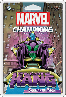Portada juego de mesa Marvel Champions: El Juego de Cartas – Antiguo y futuro Kang Pack de Escenario