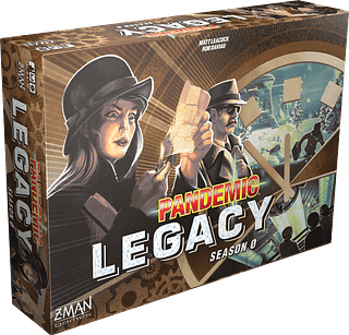 Portada juego de mesa Pandemic Legacy: Temporada 0