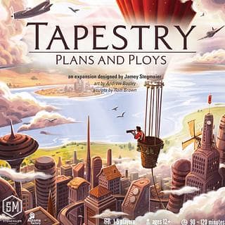 Portada juego de mesa Tapestry: Planes y Complots