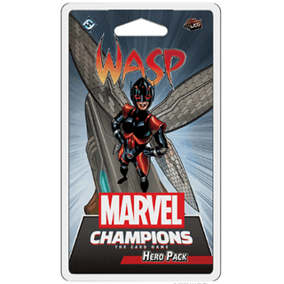 Portada juego de mesa Marvel Champions: El Juego de Cartas – Avispa Pack de Héroe
