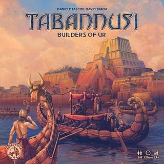 Portada juego de mesa Tabannusi: Constructores de Ur