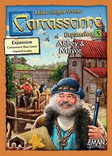Portada juego de mesa Carcassonne: La Abadía y el Alcalde