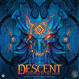 Portada juego de mesa Descent: Leyendas de las tinieblas