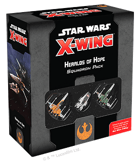 Portada juego de mesa Star Wars: X-Wing (Segunda Edición) – Heraldos de Esperanza