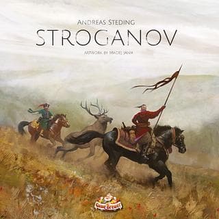 Portada juego de mesa Stroganov