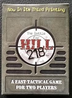 Portada juego de mesa The Battle for Hill 218
