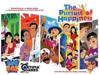 Portada juego de mesa The Pursuit of Happiness: Big Box