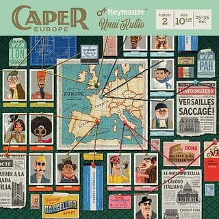Portada juego de mesa Caper: Europe
