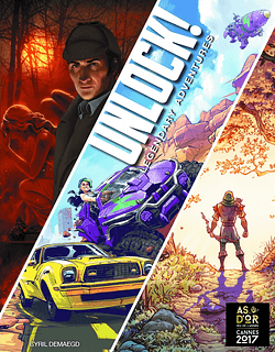 Portada juego de mesa Unlock!: Legendary Adventures