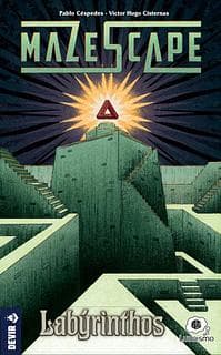 Portada juego de mesa Mazescape Labyrinthos